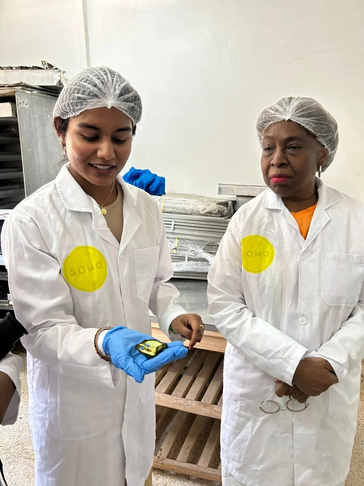 Fellows visit SOMA a social enterprise. 